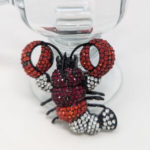 🦞 Bejeweled Cocktail Rock Lobster! Ring 🦞